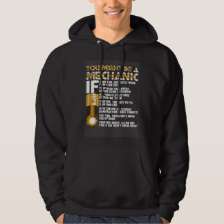 Veste À Capuche Vous êtes peut-être un mécanicien si