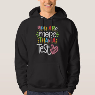 Veste À Capuche Vous Êtes Plus Qu'Un Test Score Test Day Leopard
