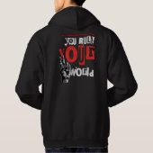 Veste À Capuche vous réglez votre monde (Dos)