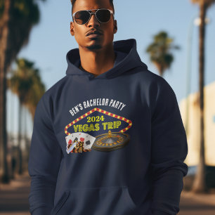 Veste À Capuche Voyage de Bachelor Party sur mesure à Las Vegas
