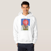 Veste À Capuche Voyage de Noël (Devant entier)