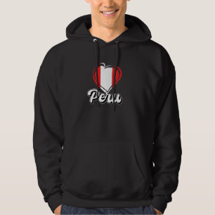 Veste À Capuche Voyage Patrimoine Aimer Drapeau péruvien Pérou