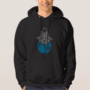 Veste À Capuche Voyage spatial Yoga Sports Astronaut