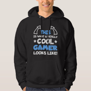 Veste À Capuche Vraiment Cool Gamer Joueurs Jeux Vidéo Jeux dire
