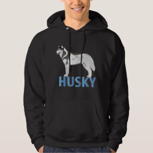 Veste À Capuche Vue de côté de chien enroué animé