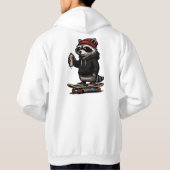 Veste À Capuche Waschbär Skate Graffiti (Dos)
