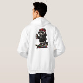 Veste À Capuche Waschbär Skate Graffiti (Dos entier)