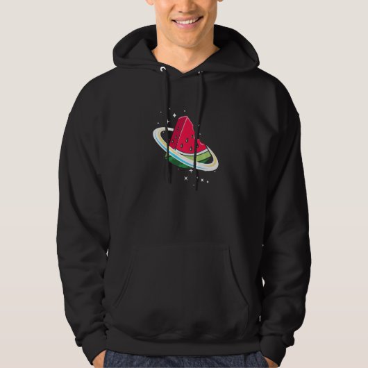 Veste À Capuche Watermelon Planet Système Solaire Atrologie Summer (Devant)