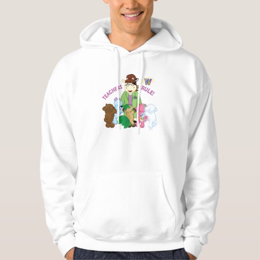 Veste À Capuche Webkinz : Règle de professeurs ! (Devant)
