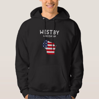 Veste À Capuche Westby Wisconsin USA State America Travel Wisconsi