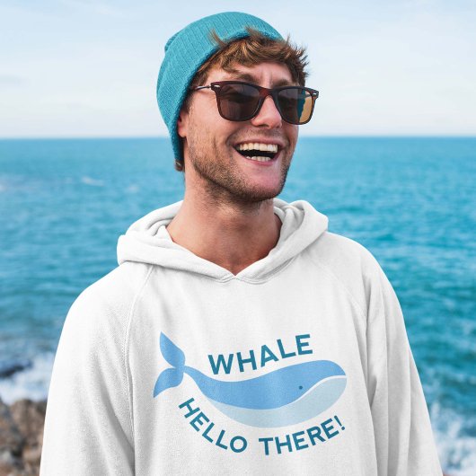 Veste À Capuche Whale Bonjour Là !