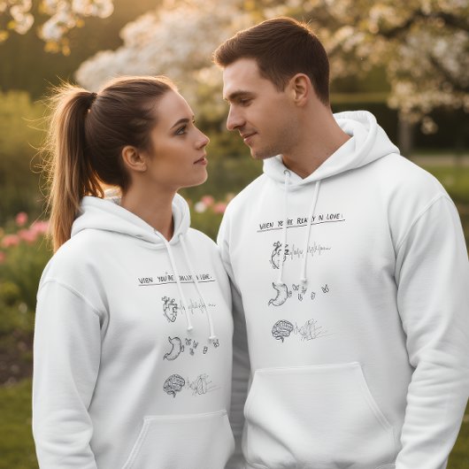 Veste À Capuche When You’re Really in Love