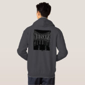 Veste À Capuche "Whisker Warrior" avec pattes rayées avec design (Dos entier)