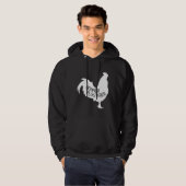 Veste À Capuche Whisperer de poulet F (Devant entier)