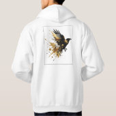 Veste À Capuche White & Gold Design Collection (Dos)