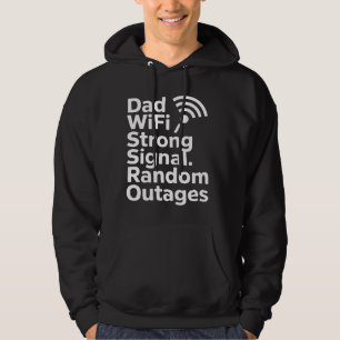 Veste À Capuche WiFi Papa Signal Fort, Coupures Aléatoires Papa