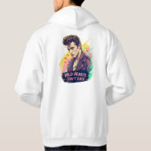 Veste À Capuche Wild Hearts Don’t Fade – Retro Graffiti Pop Art (Dos)