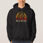 Veste À Capuche Wild Sister Zoo Born Wild Birthday Safari Jungle F<br><div class="desc">Wild Sister Zoo Born Wild Birthday Safari Jungle Family</div>