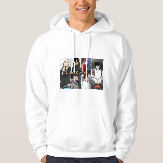 VESTE À CAPUCHE WINDBREAKER MANHWA (Devant)