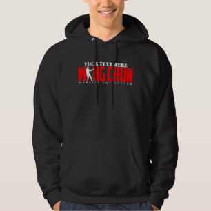 Veste À Capuche Wing Chun Martial Art System - Texte personnalisab