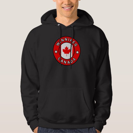 Veste À Capuche Winnipeg Canada (Devant)