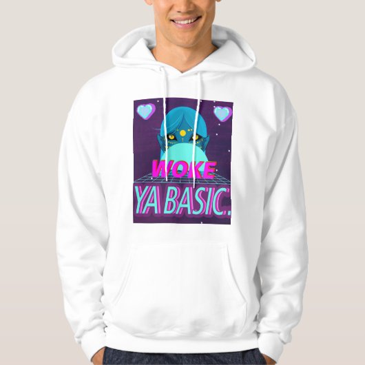 Veste À Capuche Woke ya basic (Devant)