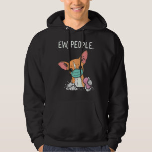 Veste À Capuche Womens Ew People Chihuahua Mask Chiwawa Quarantine