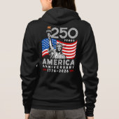 Veste À Capuche Women's Happy 250th Anniversary America (Dos)