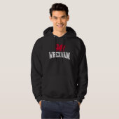 Veste À Capuche Wrexham Wales Welsh Dragon Cymru (Devant entier)