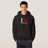Veste À Capuche Wrexham Wales Welsh I Love Wrexham Wrexham (Devant entier)