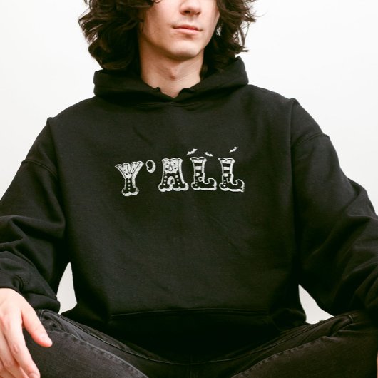 Veste À Capuche Y'all Halloween de l'Ouest avec des chaussures Elf