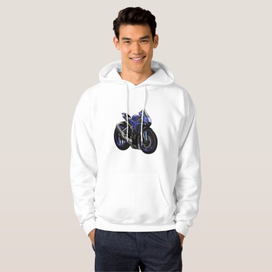 Veste À Capuche Yamaha R1 (Devant entier)