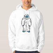 Veste À Capuche Yéti féroce - Créature mythique de l'Arctique (Devant)