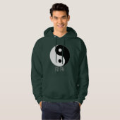Veste À Capuche Yin Yang (Devant entier)