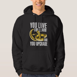 Veste À Capuche You Love You Learn & You Upgrade  Breakup Divorce 