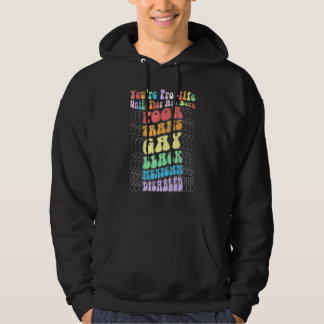 Veste À Capuche You're Prolife Until They Are Born Poor Trans Gay 