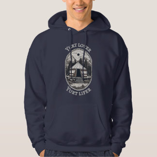 Veste À Capuche Yurt Amant Yurt Lifer Funny Yurt Tent
