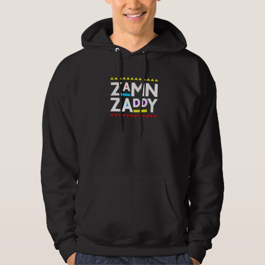 Veste À Capuche Zamn Zaddy Zamm Daddy Zamn Zaddy Zammm (Devant)