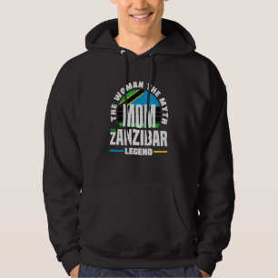 Veste À Capuche Zanzibar Zanzibari Drapeau de Zanzibar Fête des Mè