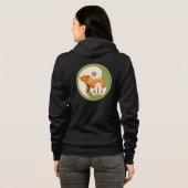 Veste À Capuche Zen Capybara Yin Yang (Dos entier)