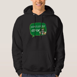 Veste À Capuche Zéro chance donnée Jour de la Saint-Patrick Saint-