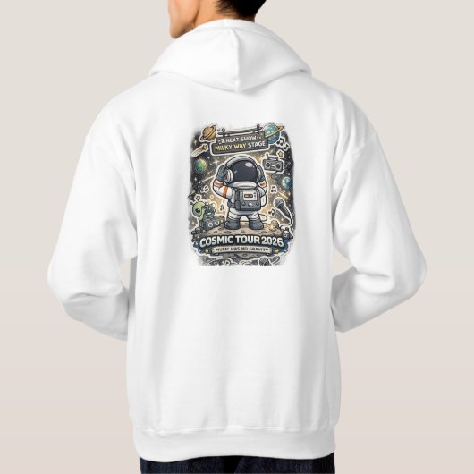 Veste À Capuche Zero Gravity Beats (Dos)