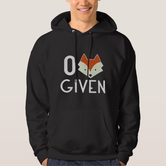 Veste À Capuche Zéro renard donné (Devant)
