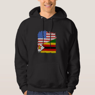 Veste À Capuche Zimbabwe Zimbabwe Zimbabwe Zimbabwe Roots USA Amér