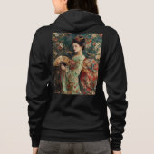 Veste à capuche zippée pour femme (Dos)