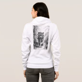 Veste à capuche zippée pour femme (Dos entier)