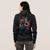 Veste à capuche zippée pour femme (Dos entier)