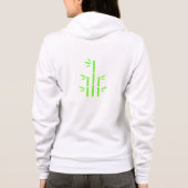 Veste À Capuche Zipup (Classique Blanc) (Dos)