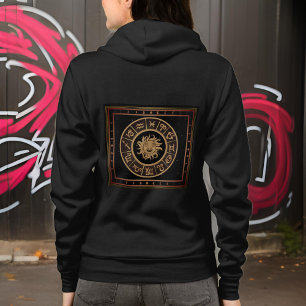 Veste À Capuche Zodiac Astrologie Signes de roue
