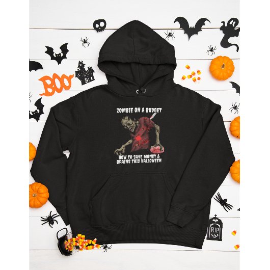 Veste À Capuche Zombie À L'Halloween Budget